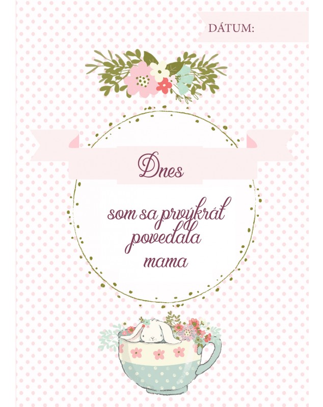 Míľnikové kartičky so zajkom