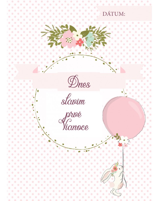 Míľnikové kartičky so zajkom