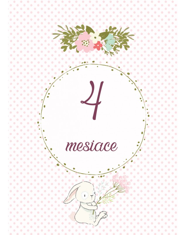 Míľnikové kartičky so zajkom