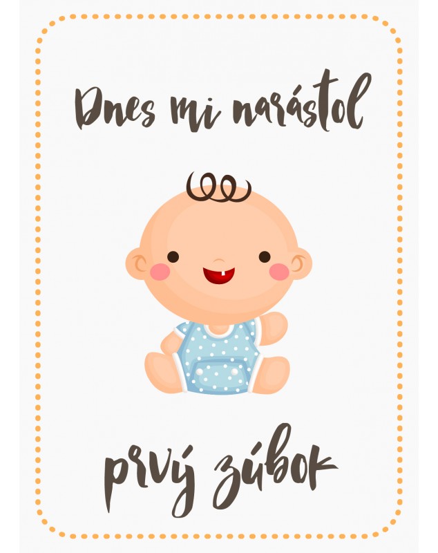 MÍĽNIKOVÉ KARTIČKY Cute Babies pre Chlapca
