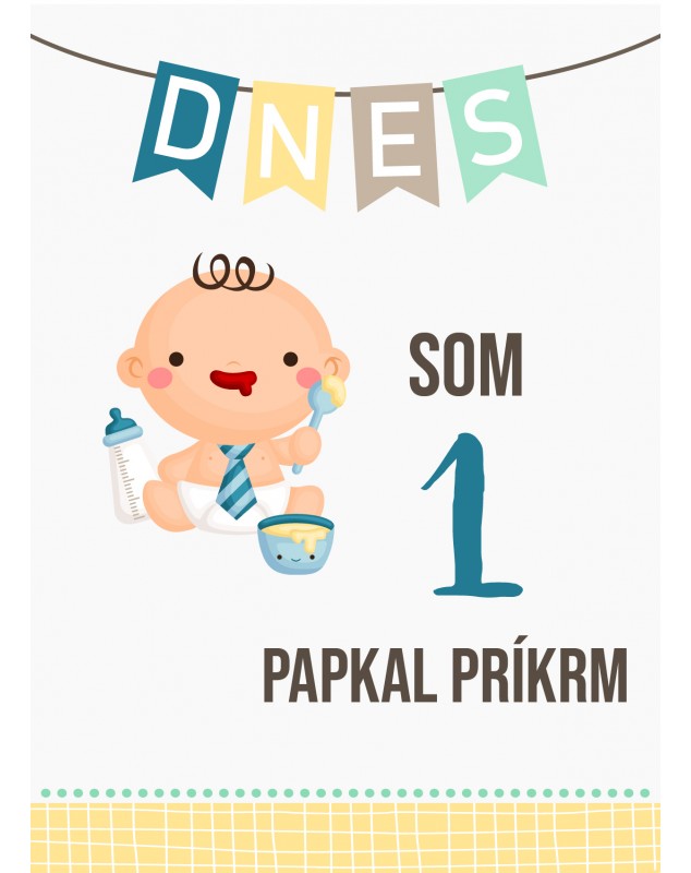 MÍĽNIKOVÉ KARTIČKY Cute Babies pre Chlapca