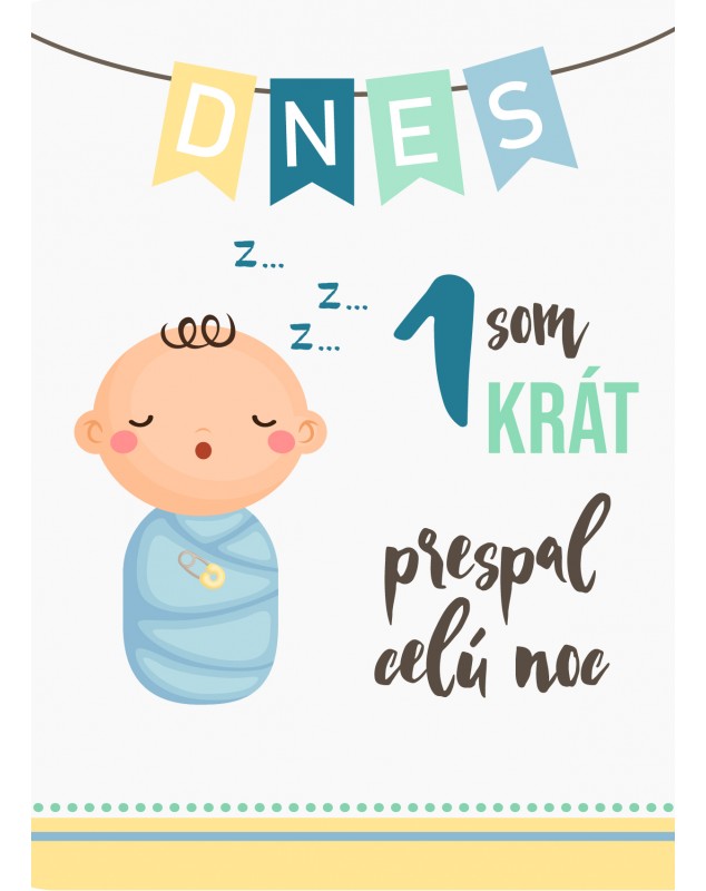 MÍĽNIKOVÉ KARTIČKY Cute Babies pre Chlapca