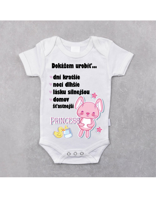 Detské body s potlačou Dokážem urobiť