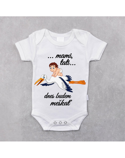 Detské body s nápisom - Dnes budem meškať