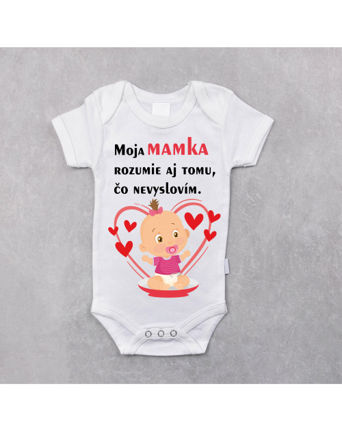 Detské body s nápisom Moja mamka