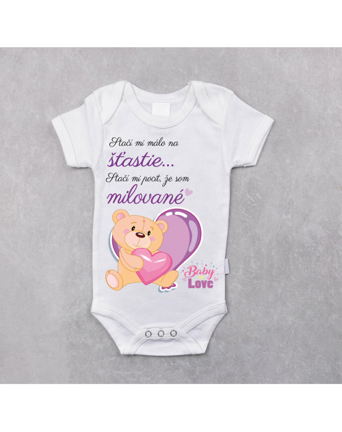 Detské body s nápisom Stačí mi málo