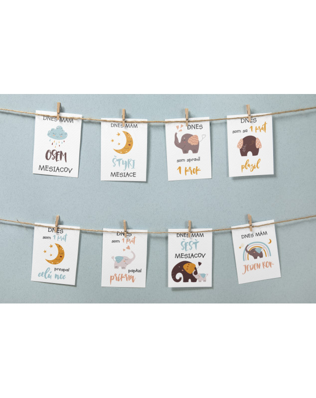 Míľnikové kartičky  Lamy