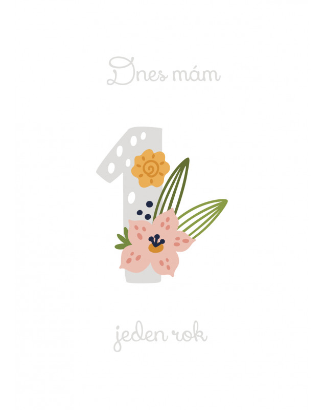 Míľnikové kartičky kvetinky