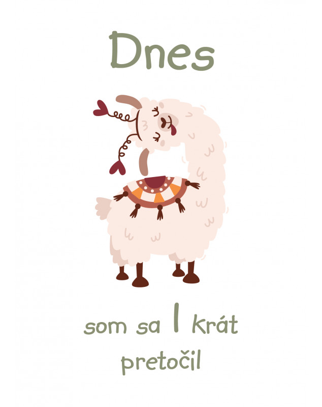 Míľnikové kartičky  Lamy