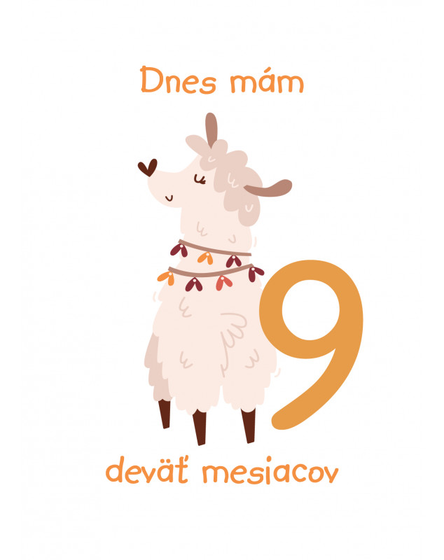 Míľnikové kartičky  Lamy