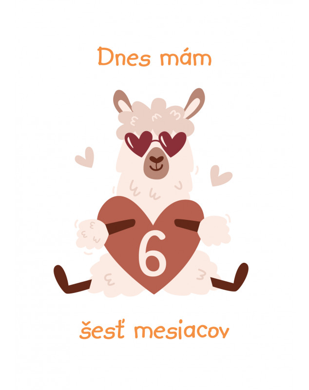 Míľnikové kartičky  Lamy