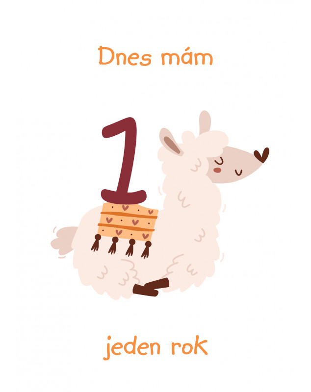 Míľnikové kartičky  Lamy