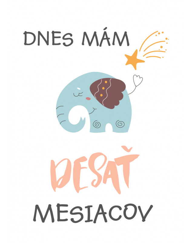 Míľnikové kartičky  sloniky