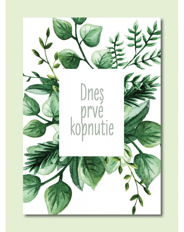 Tehotenské míľnikové kartičky Natural