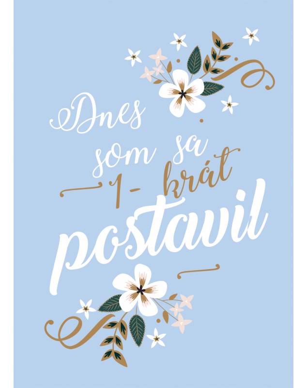 Míľnikové kartičky BLUE