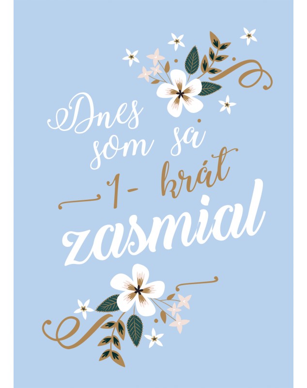 Míľnikové kartičky BLUE