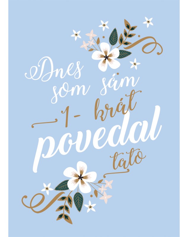 Míľnikové kartičky BLUE